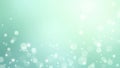 Soft teal gradient background with bokeh lights and a bright white glow in the upper right corner Royalty Free Stock Photo