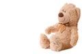 Soft toy beige bear Royalty Free Stock Photo