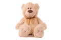 Soft toy beige bear Royalty Free Stock Photo