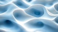 Soft Undulating Blue Texture Generative AI