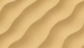 Soft undulating sand dunes form smooth continuous waves across the image Royalty Free Stock Photo