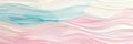 Soft wave patterns in light colors, creating a calming and cute background Royalty Free Stock Photo