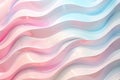 Soft wave patterns in light colors, creating a calming and cute background Royalty Free Stock Photo