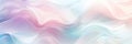 Soft wave patterns in light colors, creating a calming and cute background Royalty Free Stock Photo