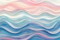 Soft wave patterns in light colors, creating a calming and cute background Royalty Free Stock Photo