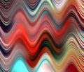 Soft waves colorful abstract background Royalty Free Stock Photo