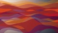 Soft waving abstract color stripes painting gentle flow illustration background new quality art colorful cool nice