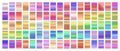 Soft Web Swatch Gradient Set with Every Color Royalty Free Stock Photo