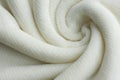 Soft White Blanket Swirl Background Royalty Free Stock Photo