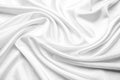 White cloth background abstract with soft waves Royalty Free Stock Photo