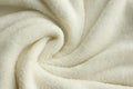 Soft White Plush Blanket Background Royalty Free Stock Photo