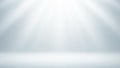Soft White Studio Background with Subtle Light Rays and Gentle Shadows for Product Display Keywords: studio Royalty Free Stock Photo