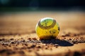 Softball Baseball. team sport with a ball, Fast pitch, Slow pitch, An energetic game of bat and ball, glove. Teamwork Royalty Free Stock Photo