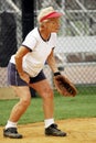 Softball Catcher Royalty Free Stock Photo