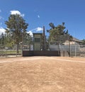 A Softball Diamond At Sugarloaf Royalty Free Stock Photo