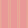 Peach and green stripes on coral