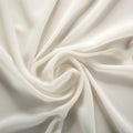 Softly Luminous White Silk Fabric In Petrina Hicks Style