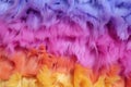 softness of faux fur captured in bright light