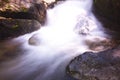 Softness of the tad kaeng nyui Waterfall