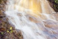 Softness of the Thara rak Waterfall Royalty Free Stock Photo