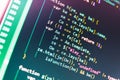 Creative focus effect. Website code