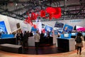 Software AG stand on exhibition fair Cebit 2017 in Hannover Messe, Germany