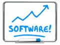 Software Apps Applications Programs Arrow Rising Royalty Free Stock Photo