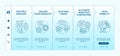Software as service pros onboarding vector template Royalty Free Stock Photo