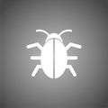 Software bug icon, program bug icon Royalty Free Stock Photo