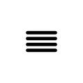 App menu icon. Web grid isolated symbol Royalty Free Stock Photo