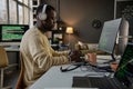 Software Developer Fixing Bugs Royalty Free Stock Photo