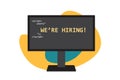 Software developer job posting