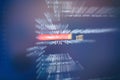 Software developer programming code. Abstract computer script code. Selective focus Royalty Free Stock Photo