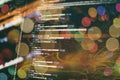 Software developer programming code. Abstract computer script code. Selective focus Royalty Free Stock Photo
