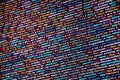 Software developer programming code on computer. Abstract computer script source code Royalty Free Stock Photo