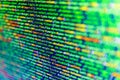 Software developer programming code on computer. RNN Neural Network source code. Closeup developing programming and coding Royalty Free Stock Photo