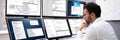 Software Developer Programming Royalty Free Stock Photo