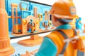 Software developers testing a new coding simulation tool, enhancing programming skills through complex problem-solving scenarios
