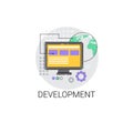 Software Development Computer Programming Device Technology Icon Royalty Free Stock Photo
