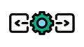 Software Development Process, Coding and Engineering, vector design Generative AI Royalty Free Stock Photo