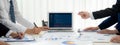 Software development programming on computer screen for brisk application Royalty Free Stock Photo