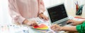 Software development programming on computer screen for brisk application Royalty Free Stock Photo