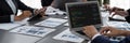 Software development programming on computer screen for brisk application Royalty Free Stock Photo