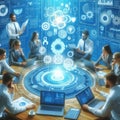 Software Development A team of software developers working toget