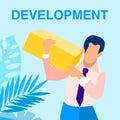 Software Development Vector Social Media Banner Royalty Free Stock Photo