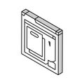 software documentation isometric icon vector illustration
