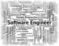 Software Engineer Shows Employment Mechanics And Employee