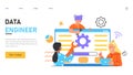 Software Engineer working on a project or app.
