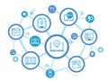 software engineering or programming vector illustration. software design and development process. Royalty Free Stock Photo