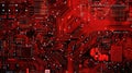 software information technology red Royalty Free Stock Photo